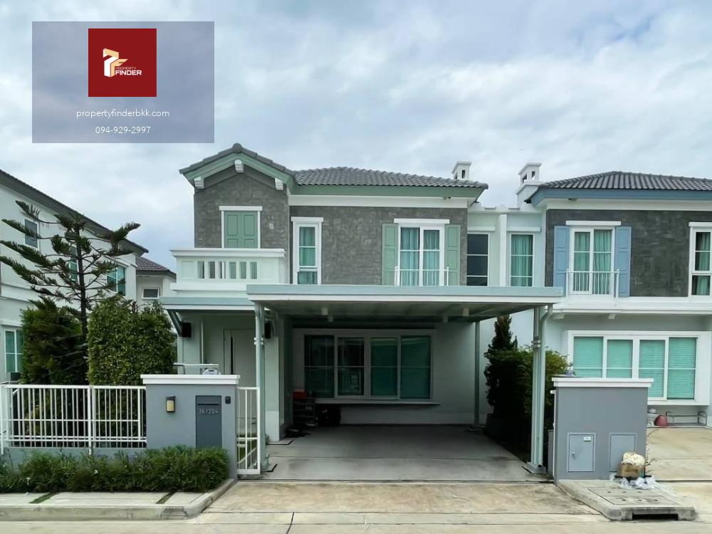 RL-001 ให้เช่าบ้านแฝด อัญญ่า บางนา-รามคำแหง 2 (Anya Bangna-Ramkhamhaeng 2) ขนาด 38.5 ตร.ว.  Smart Home ตกแต่งหรู พร้อมอยู่ ใกล้  Mega Bangna