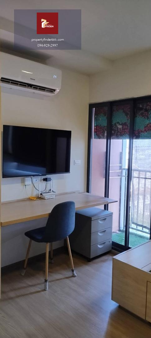 PFD-07828 ให้เช่า The MUVE Bangna (เดอะ มูฟ บางนา) ตึก A ชั้น 8 เหมาะสาย WFH | มีเครื่องกรองน้ำ + เครื่องซักผ้า + โต๊ะทำงานกว้าง เพียง 9,000 บ.