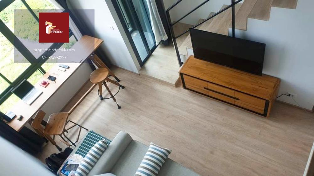 ให้เช่าคอนโด IDEO New Rama9  ห้อง Duplex สวย เฟอร์ครบ ✅ มีเครื่องซักผ้า