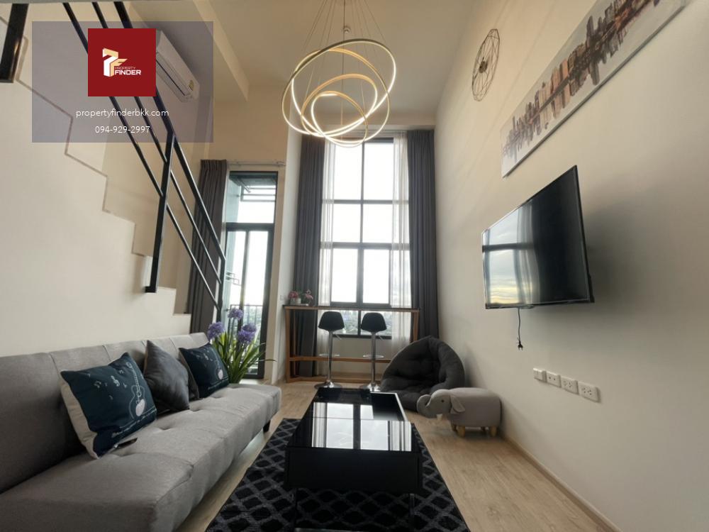 Rds-0324 ให้เช่าคอนโด  Ideo New rama9 ห้อง Duplex สวย พร้อมรับวางจอง 👉line : @propertyfinder