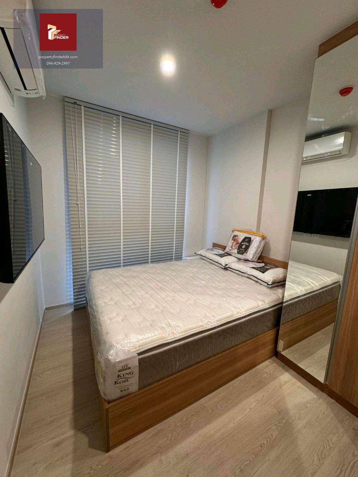 ให้เช่าคอนโด นิว โนเบิล เซ็นเตอร์ บางนา (Nue Noble Centre Bangna) ห้องว่างพร้อมย้ายเข้า 1 ส.ค.68✨️ นัดชมห้อง 🟥LINE : @propertyfinder