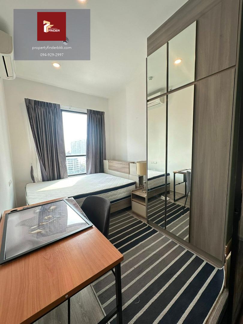 PFD-07850 ให้เช่า Knightbridge Collage Ramkhamhaeng (ไนท์บริดจ์ คอลลาจ) ห้องรีโนเวทใหม่! | 1 Bed Plus (มีห้องอเนกประสงค์) ชั้น 10 วิวเมือง แอร์ 3 ตัว เพียง 15,000 บ.