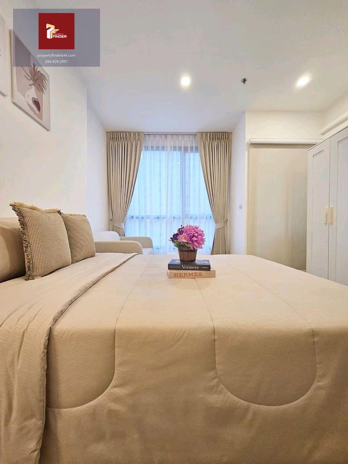 ให้เช่าคอนโด เดอะริช พระราม 9-ศรีนครินทร์  ( The Rich Rama 9-Srinakarin )  นัดชมห้อง ■ line : @propertyfinder