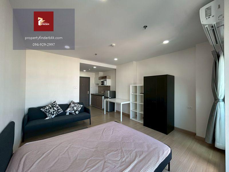 PFD-07846 ให้เช่า Supalai Veranda Ramkhamhaeng (ศุภาลัย เวอเรนด้า) ตึก B ชั้น 26 วิวสูงเสียดฟ้า | Studio 28 ตร.ม. แต่งครบพร้อมอยู่ เพียง 10,500 บ.