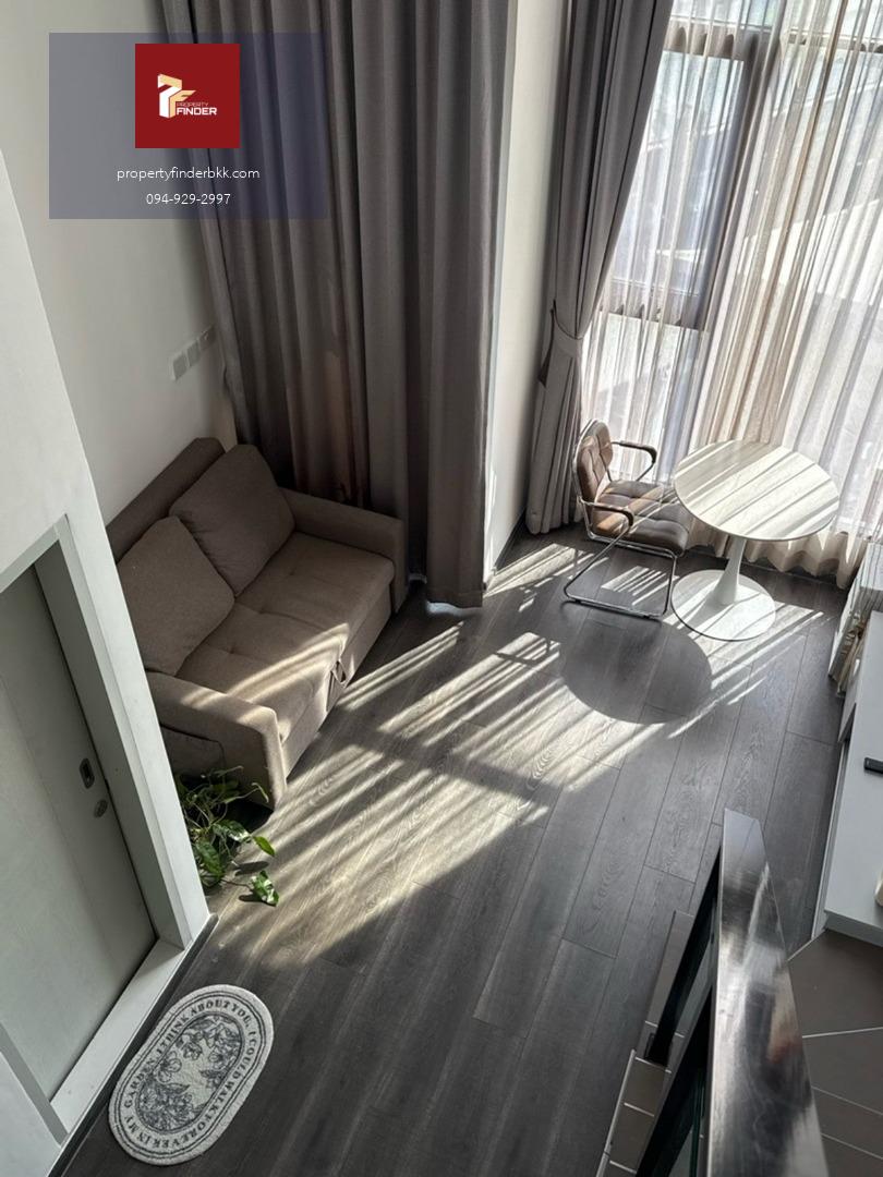 PFD-07813 ให้เช่า KnightsBridge Space Ratchayothin (ไนท์บริดจ์ สเปซ รัชโยธิน) ห้อง Duplex เพดานสูง ติด BTS พหลฯ 24 | ชั้น 17 มี Auto Parking