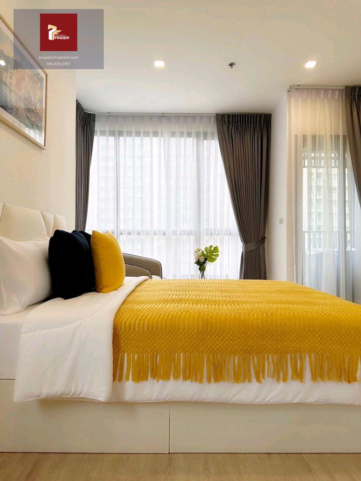 ให้เช่าคอนโด เดอะริช พระราม 9-ศรีนครินทร์ ( The Rich Rama 9-Srinakarin ) นัดชมห้อง ■ line : @propertyfinder