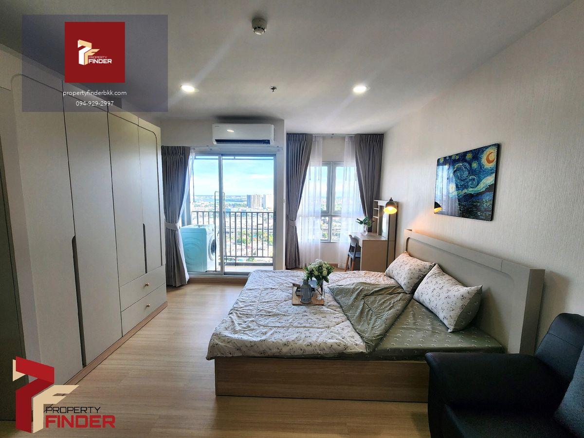 Rds-4823 ให้เช่าคอนโด ศุภาลัย เวอเรนด้า สุขุมวิท 117 (Supalai Veranda Sukhumvit 117) ห้องใหม่มือ 1 มีกระจกกั้นครัว นัดชมห้อง 👉line : @pfbkk