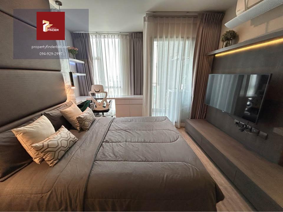 PFD-07802ให้เช่า Rhythm Ekkamai (ริทึ่ม เอกมัย) 1 ห้องนอน ชั้น 18 แต่งครบพร้อมอยู่ รับลูกค้าทุกสัญชาติ (All Nationalities Welcome) ใกล้ BTS เอกมัย