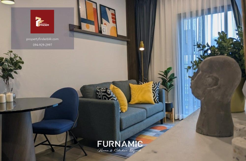 ให้เช่าคอนโด เดอะ เบส เพชรบุรี-ทองหล่อ(THE BASE Phetchaburi-Thonglor)แต่งสวยมาก พร้อมเข้าอยู่❤️‍