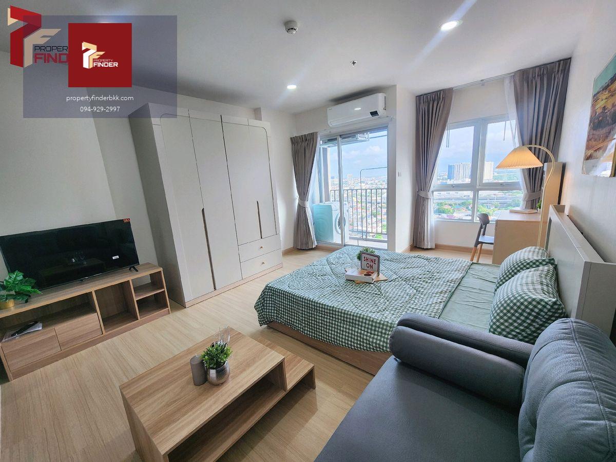 Rds-4822 ให้เช่าคอนโด ศุภาลัย เวอเรนด้า สุขุมวิท 117 (Supalai Veranda Sukhumvit117) มีกระจกกั้นครัว นัดชมห้อง 👉line : @pfbkk