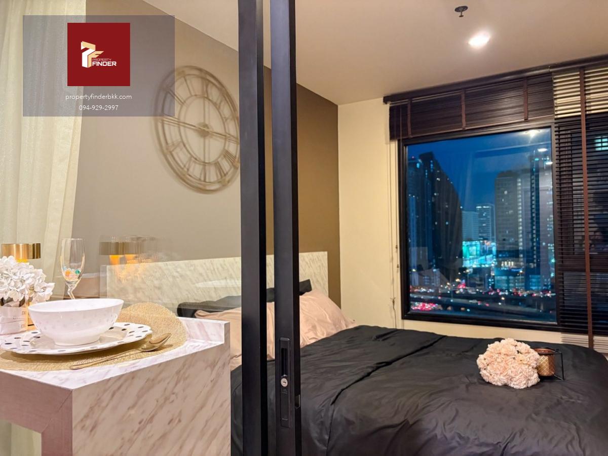 PFD-07601 ให้เช่าคอนโด ไลฟ์ อโศก ( Life Asoke )  นัดชมห้อง ■ line : @propertyfinder	