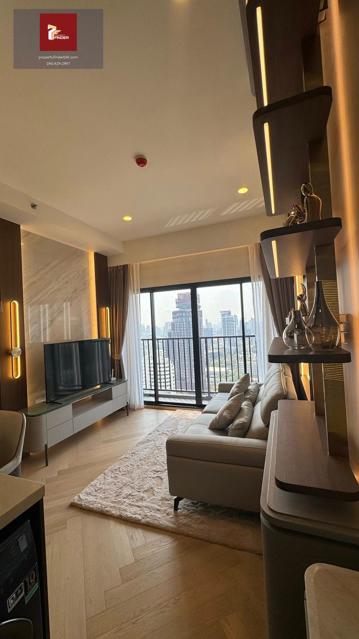 PFD-07836 ให้เช่า Park Origin Thonglor (พาร์ค ออริจิ้น ทองหล่อ) 2 ห้องนอน ชั้น 29 ตึก B | รับสัญญา 6 เดือน! (Rare Item) ราคาพิเศษ 65,000 บ.