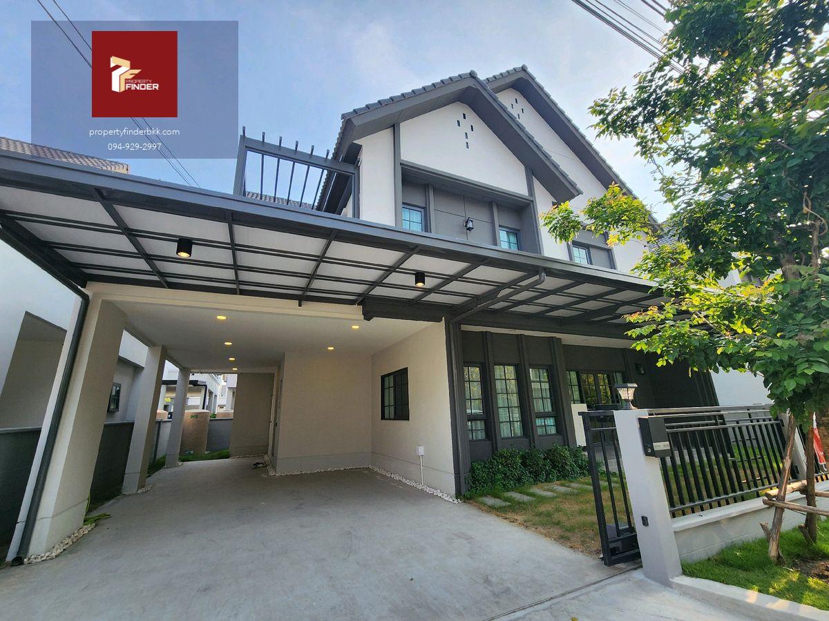 RL-087  ให้เช่า บ้านเดี่ยว เซนโทร บางนา ( Centro Bangna )ขนาด 65 ตร.ว. พร้อมอยู่ ใกล้ Mega Bangna 🟥@rdsluxury