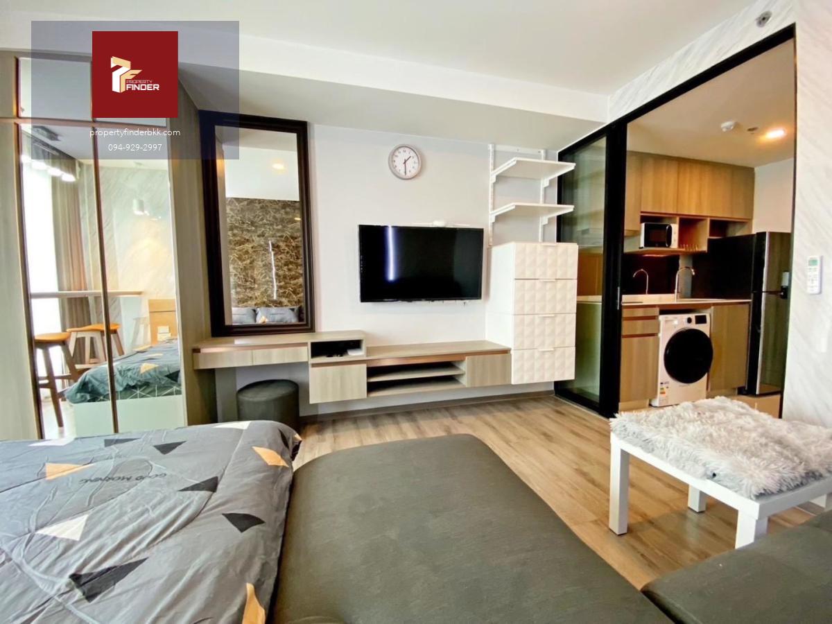 PFD-08628 ให้เช่าคอนโด ไนท์บริดจ์ คอลลาจ สุขุมวิท 107 (Knightsbridge Collage Sukhumvit 107) ห้องสตูดิโอ แต่งครบพร้อมอยู่ ใกล้ BTS แบริ่ง 🏙️✨
