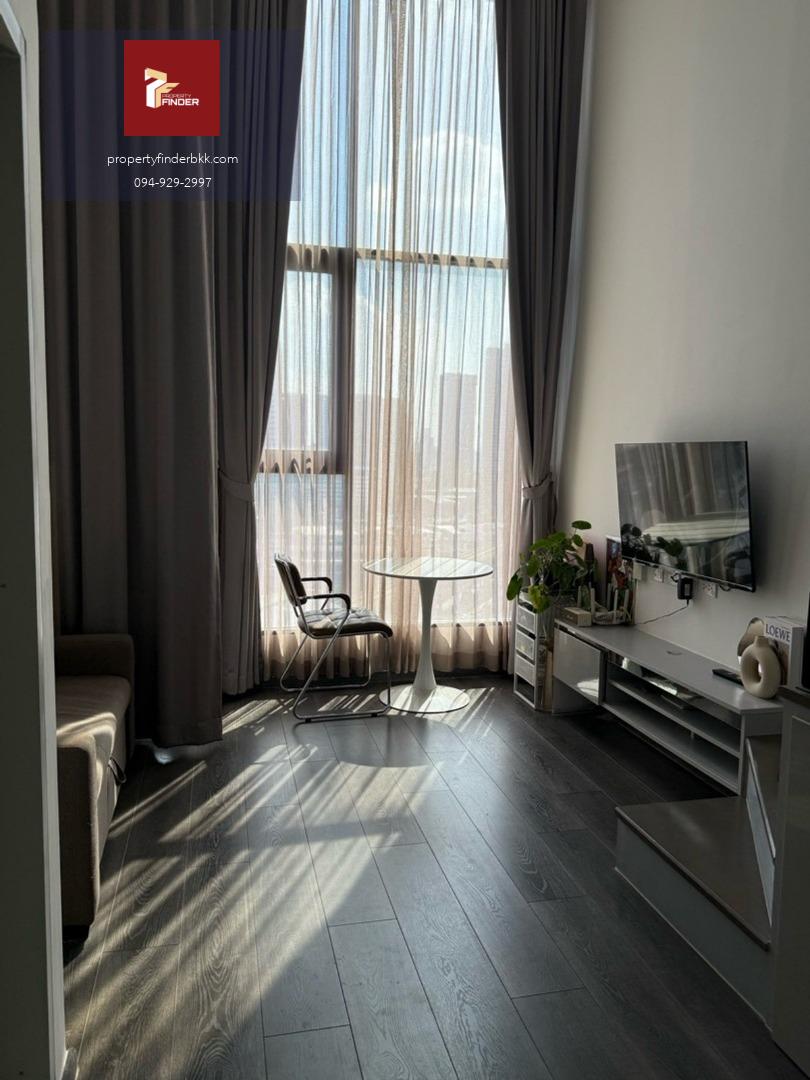 PFD-07813 ให้เช่า KnightsBridge Space Ratchayothin (ไนท์บริดจ์ สเปซ รัชโยธิน) ห้อง Duplex เพดานสูง ติด BTS พหลฯ 24 | ชั้น 17 มี Auto Parking