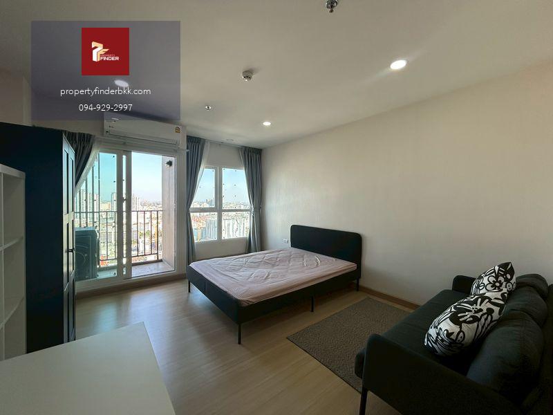 PFD-07846 ให้เช่า Supalai Veranda Ramkhamhaeng (ศุภาลัย เวอเรนด้า) ตึก B ชั้น 26 วิวสูงเสียดฟ้า | Studio 28 ตร.ม. แต่งครบพร้อมอยู่ เพียง 10,500 บ.