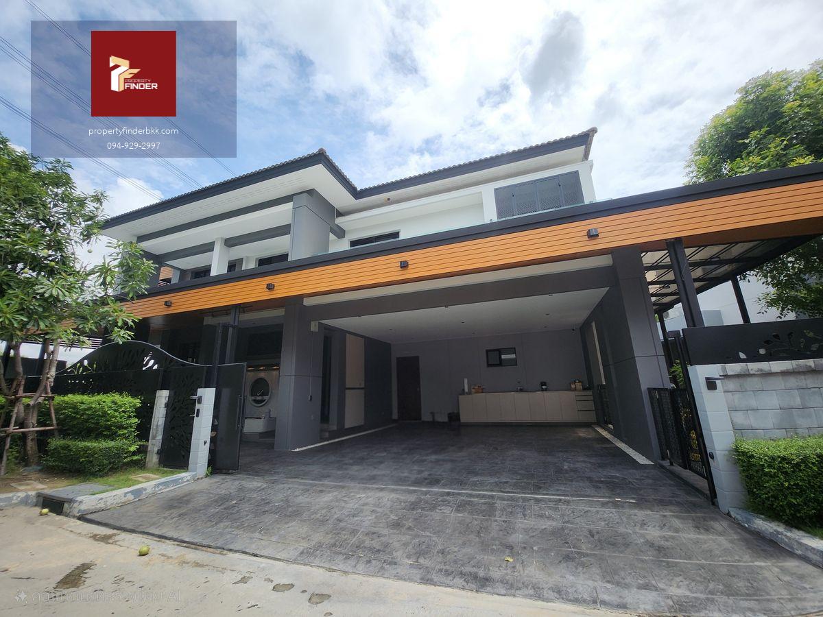 ให้เช่า บ้านเดี่ยว  เดอะ ซิตี้ บางนา กม.7 ( The City Bangna-KM7 ) ขนาด 380 ตร.ม.   ตกแต่งบิ้วอินสวยหรู  พร้อมอยู่ 🟥@rdsluxury