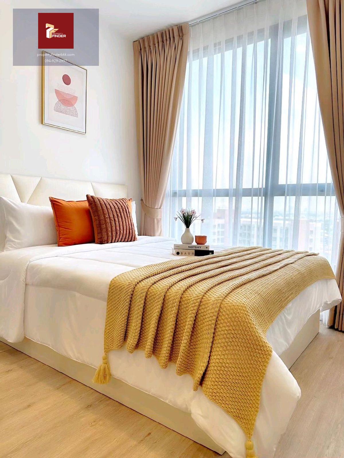 ให้เช่าคอนโด เดอะริช พระราม 9-ศรีนครินทร์ ( The Rich Rama 9-Srinakarin ) นัดชมห้อง ■ line : @propertyfinder