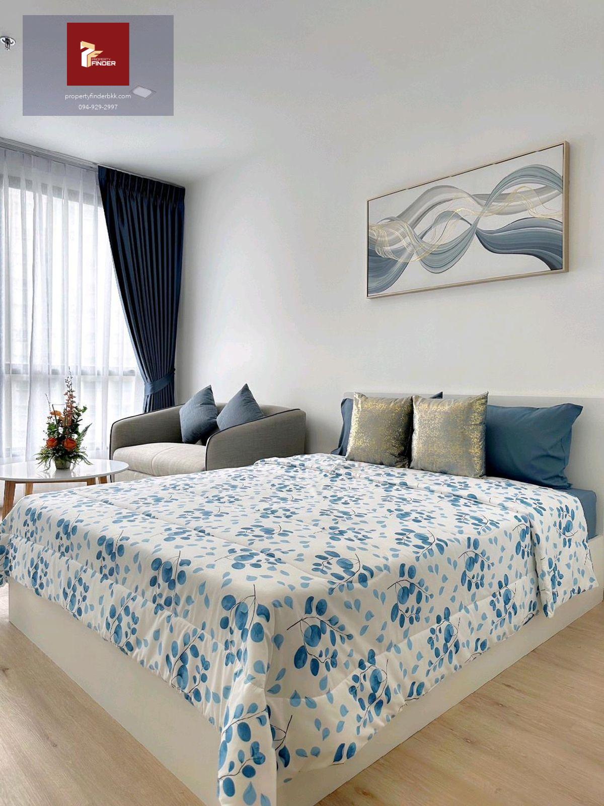 ให้เช่าคอนโด  เดอะริช พระราม 9-ศรีนครินทร์  ( The Rich Rama 9-Srinakarin )  นัดชมห้อง ■ line : @propertyfinder