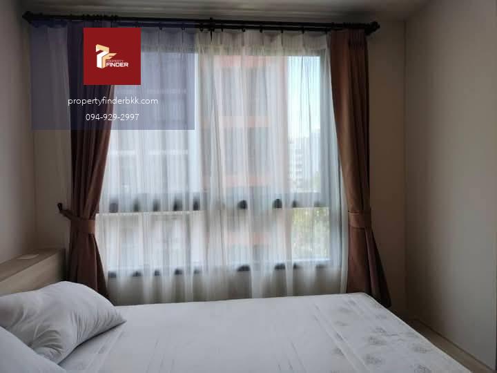 PFD-07875 ให้เช่า The Muve Bangna (เดอะมูฟ บางนา) วิวสระว่ายน้ำสวย! | 1 Bed 26 ตร.ม. ครัวปิดแยกส่วน แต่งครบ ใกล้โรงเรียน ICS / Central Bangna เพียง 9,500 บ.