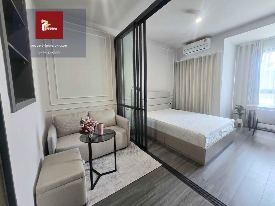 PFD-07869 ให้เช่า Ideo Sukhumvit-Rama4 (ไอดีโอ สุขุมวิท-พระราม 4) ห้องใหม่แต่งเสร็จ! | 1 Bed 31 ตร.ม. ชั้น 16 ทิศเหนือ (ไม่ร้อน) ครัวแยก+เครื่องซักผ้า ใกล้ BTS พระโขนง