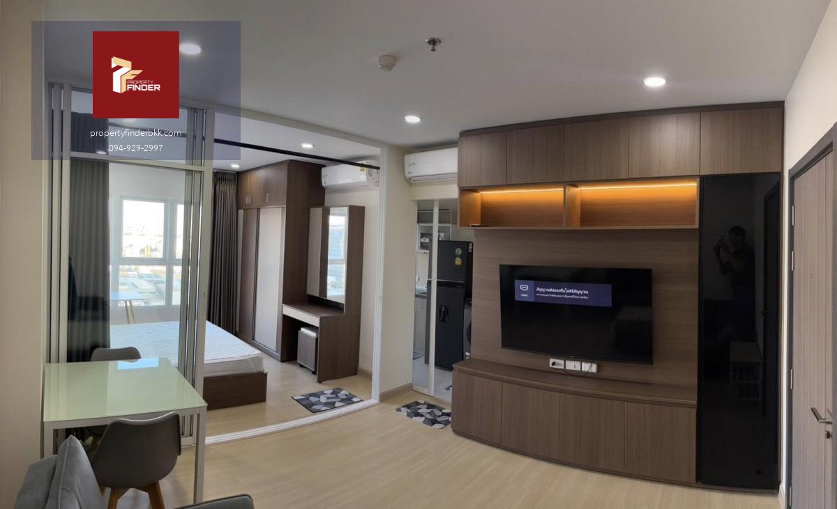 PFD-07863 ให้เช่า Supalai Veranda Ramkhamhaeng (ศุภาลัย เวอเรนด้า รามคำแหง) ห้องใหม่บิ้วอินสวย! | 1 นอน 35 ตร.ม. ชั้น 12 ตึก B มีเครื่องซัก+อบผ้า 15,000 บ. 