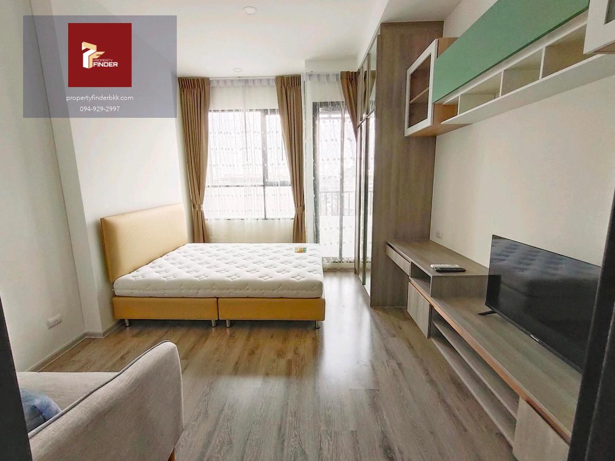 PFD-07854 ให้เช่า Knightbridge Collage Ramkhamhaeng (ไนท์บริดจ์ คอลลาจ) 1 นอน แต่งครบพร้อมอยู่ 