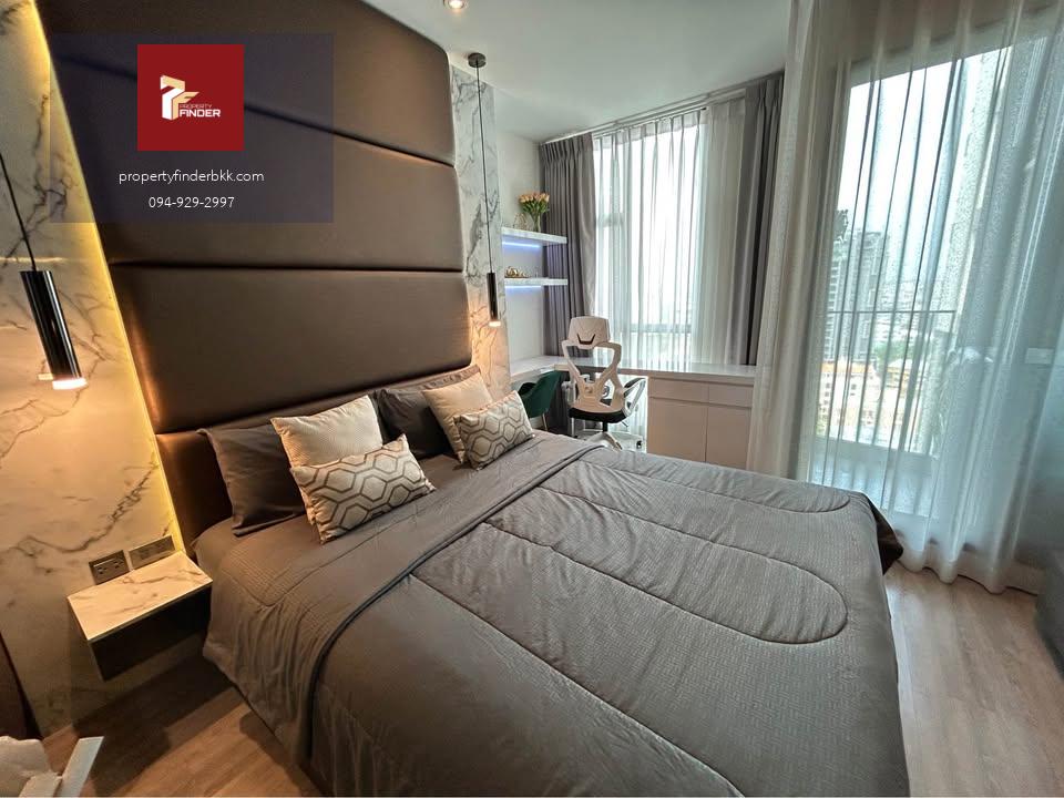 PFD-07802ให้เช่า Rhythm Ekkamai (ริทึ่ม เอกมัย) 1 ห้องนอน ชั้น 18 แต่งครบพร้อมอยู่ รับลูกค้าทุกสัญชาติ (All Nationalities Welcome) ใกล้ BTS เอกมัย