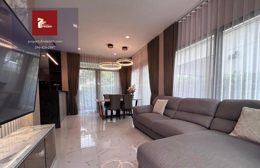 RL-064 ให้เช่า บ้านเดี่ยวบางกอก บูเลอวาร์ด ศรีนครินทร์-บางนา ( Bangkok Boulevard Srinakarin - Bangna )  ขนาด 50.6 ตร.ว. ใกล้ SISB 650 ม.  พร้อมอยู่