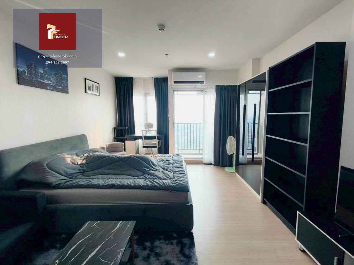 PFD-07859 ให้เช่า Supalai Veranda Sukhumvit 117 (ศุภาลัย เวอเรนด้า) ใกล้ BTS ปู่เจ้า | ชั้น 20 วิวสูง Studio 29 ตร.ม. (ห้องใหญ่) เครื่องใช้ไฟฟ้าครบ 9,000 บ.
