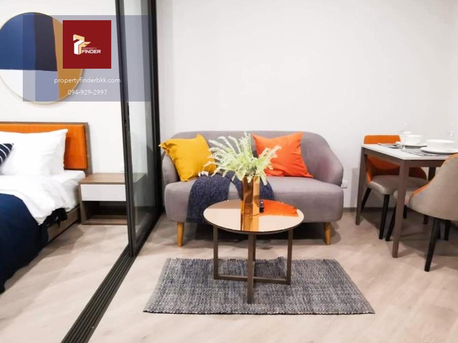 🎈ให้เช่าคอนโด เดอะเบส สะพานใหม่ ติดรฟฟ. ห้องกั้น 34 ตรม. 🔥