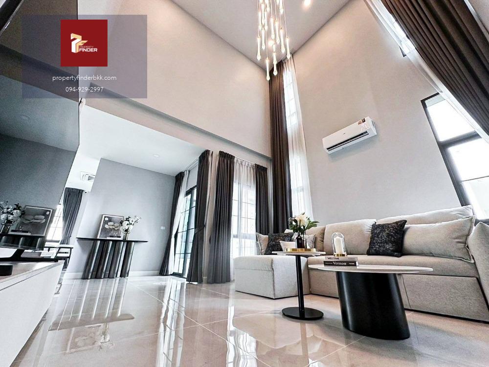 RL-019 ให้เช่าบ้านเดี่ยว เดอะซิตี้ บางนา 2  ( THE CITY Bangna 2 ) ขนาด 105.9 ตร.ว. บ้านใหญ่แต่งสวยเรียบหรู