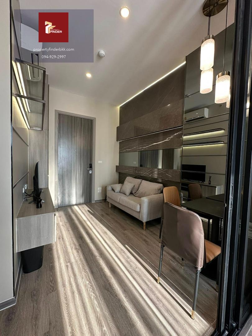 PFD-07931 ให้เช่า/ขาย KnightsBridge Prime Onnut ใกล้ BTS อ่อนนุช 1 นอน 26.9 ตรม. ชั้น 16 เพดานสูง 3 ม. ห้องใหม่กริ๊บ 25,000 บาท