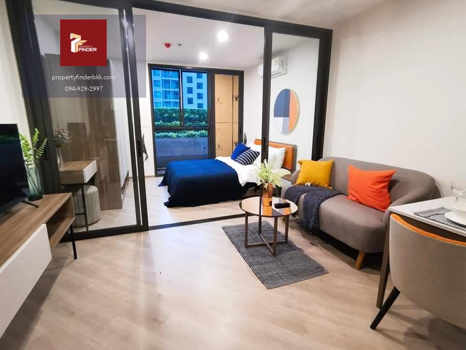 🎈ให้เช่าคอนโด เดอะเบส สะพานใหม่ ติดรฟฟ. ห้องกั้น 34 ตรม. 🔥