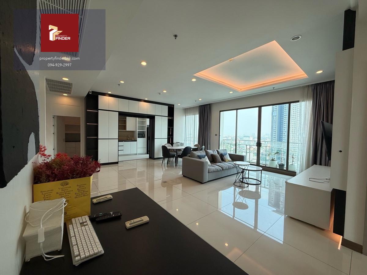 PFD-07996 ให้เช่า Supalai Oriental Sukhumvit 39 ใกล้ BTS พร้อมพงษ์  3 ห้องนอน  ไซส์หายาก