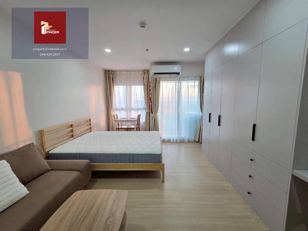  PFD-07797 ให้เช่า Supalai Veranda Sukhumvit 117 (ศุภาลัย เวอเรนด้า สุขุมวิท 117) คอนโดสไตล์รีสอร์ท ใกล้ BTS ปู่เจ้า ห้อง Studio กว้าง 29 ตรม. ราคาคุ้มค่า