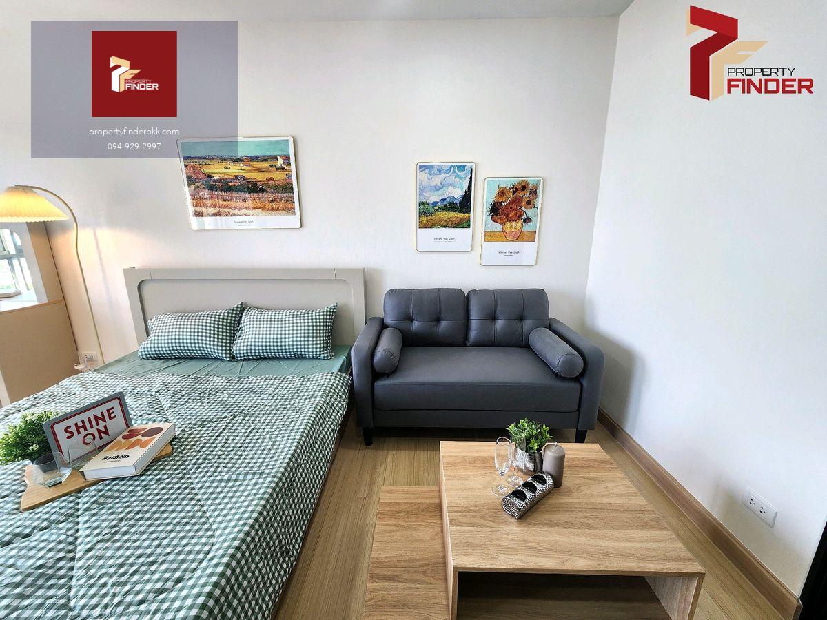 Rds-4822 ให้เช่าคอนโด ศุภาลัย เวอเรนด้า สุขุมวิท 117 (Supalai Veranda Sukhumvit117) มีกระจกกั้นครัว นัดชมห้อง 👉line : @pfbkk