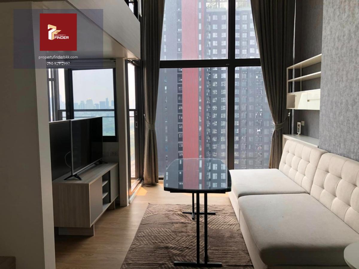 PFD-08883 ให้เช่าคอนโด ชีวาทัย เรสซิเดนซ์ อโศก (Chewathai Residence Asoke) ห้อง Duplex แต่งพร้อมอยู่ ใกล้ MRT เพชรบุรี & MRT พระราม 9 🏙️✨