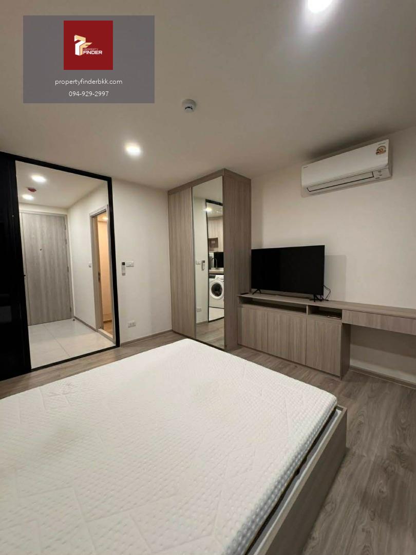 PFD-07870 ให้เช่า Origin Play Sri Udom Station (ออริจิ้น เพลย์ ศรีอุดม) เลี้ยงสัตว์ได้! | 1 Bed วิวสระ (ทิศตะวันออก) ครัวแยก + Auto Parking เพียง 18,000 บ.