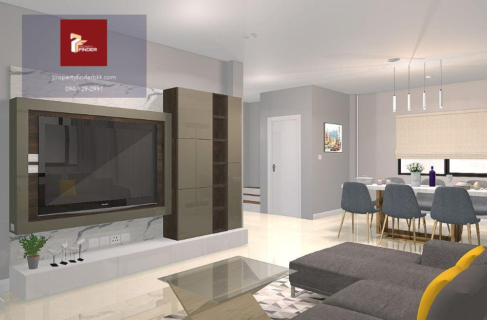 RL1-007 ให้เช่าบ้านเดี่ยว เซนโทร บางนา (Centro Bangna) ขนาด 50.8 ตร.ว. บ้านแต่งใหม่ 🟥@rdsluxury