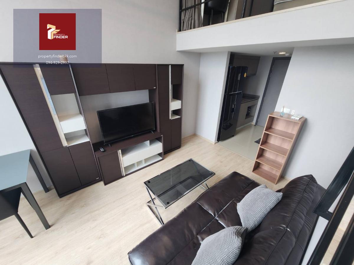 ให้เช่าคอนโด ไอดีโอ พระราม 9-ตัดใหม่ [Ideo New Rama 9]  พร้อมย้ายเข้า 1 ม.ค.69 ห้อง Duplex แต่งสวย วิวเมือง