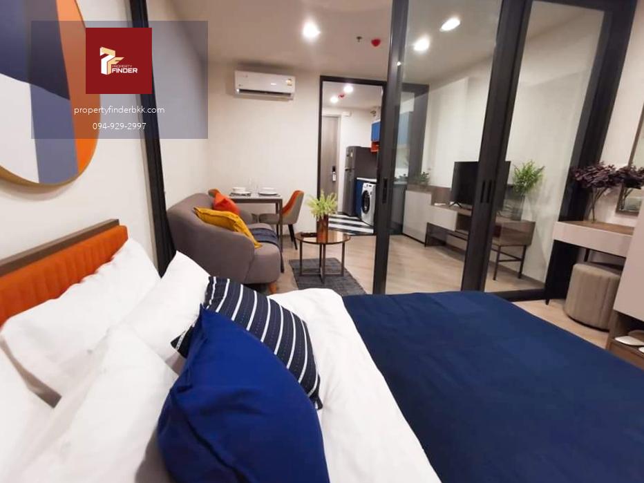 🎈ให้เช่าคอนโด เดอะเบส สะพานใหม่ ติดรฟฟ. ห้องกั้น 34 ตรม. 🔥