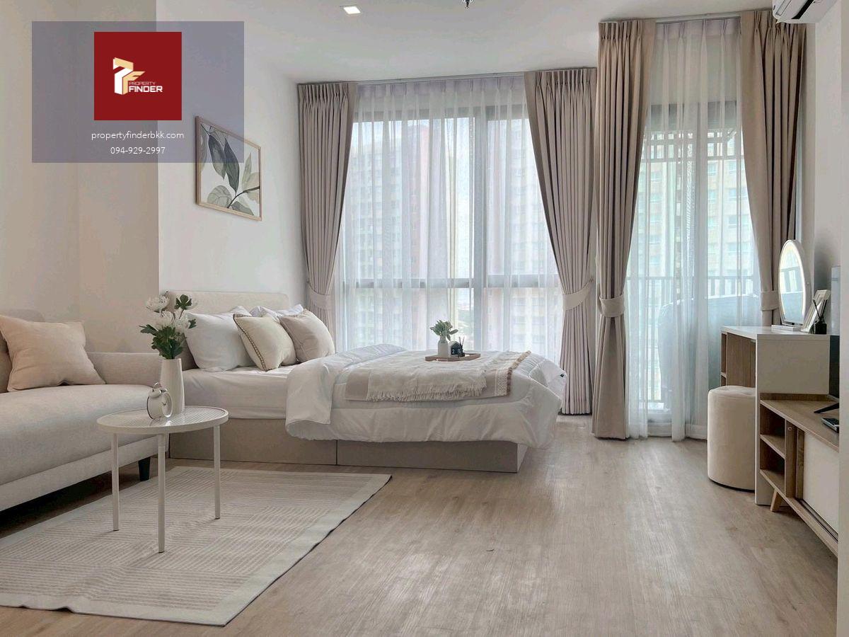 ให้เช่าคอนโด  เดอะริช พระราม 9-ศรีนครินทร์  ( The Rich Rama 9-Srinakarin )  นัดชมห้อง ■ line : @propertyfinder