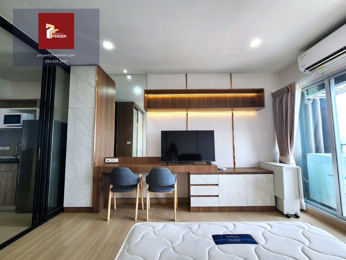 Rds-4795   ให้เช่าคอนโด ศุภาลัย เวอเรนด้า สุขุมวิท 117  นัดชมห้อง ห้องแต่งสวยมีกระจกกั้นครัว 👉line : @pfbkk