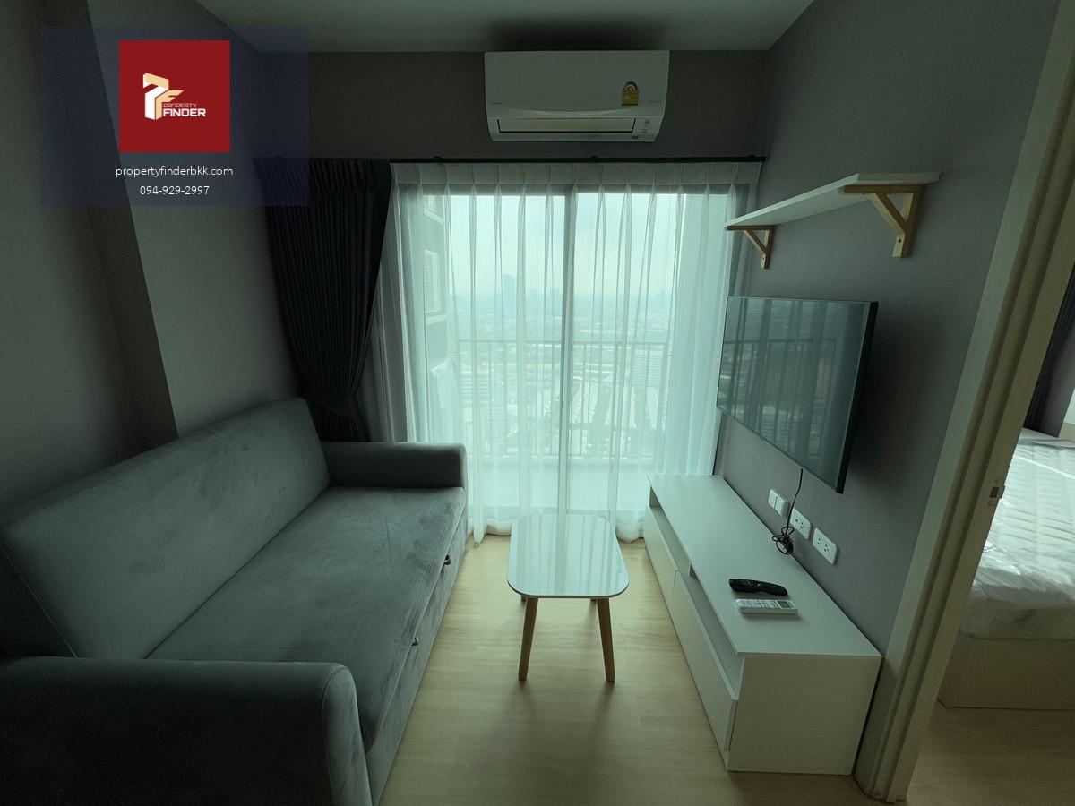 ชั้น 40 วิวเทพ! ห้องใหญ่ 35 ตรม. นิว โนเบิล ศรีนครินทร์-ลาซาล ติด MRT ศรีลาซาล เพียง 10,000 บ./เดือน (PFD-07721)