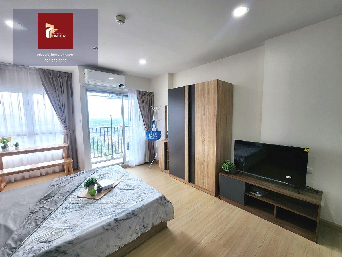 Rds-4710  ให้เช่าคอนโด ศุภาลัย เวอเรนด้า สุขุมวิท 117 ห้องใหม่มือหนึ่ง มีกระจกกั้นห้องครัว นัดชมห้อง 👉line : @pfbkk