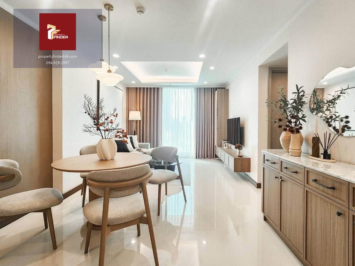 PFD-07917 ให้เช่า Supalai Oriental Sukhumvit 39 ใกล้ MRT เพชรบุรี 2 นอน 79 ตรม. ชั้น 18 แต่งสวย