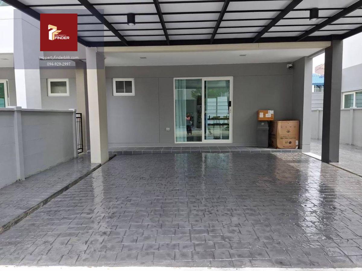 RL-100  ให้เช่าบ้านแฝด แกรนด์ พลีโน่ เมกา บางนา / Grande Pleno Mega Bangna  ขนาด 36.20 ตร.ว.   แต่งสวย เรียบง่าย สไตล์โมเดิร์น