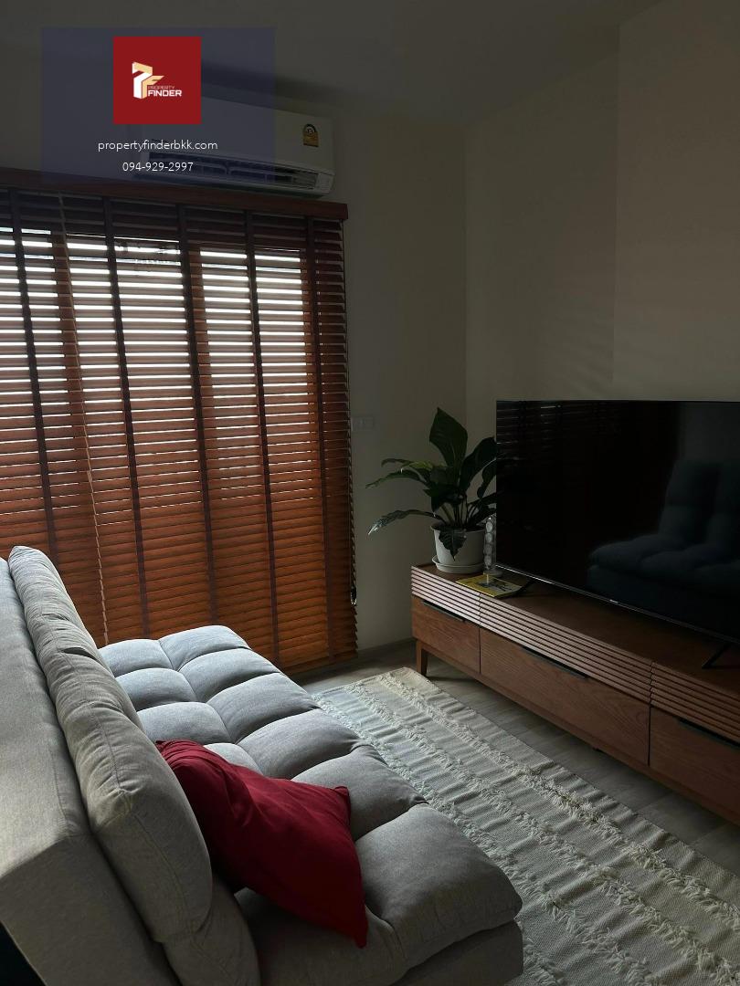 PFD-07853 ให้เช่า Niche Mono Ramkhamhaeng (นิช โมโน รามคำแหง) ติด MRT | ชั้น 19 ตึก B เฟอร์ฯ ครบพร้อมเครื่องครัว มี Starbucks ในโครงการ 15,000 บ.