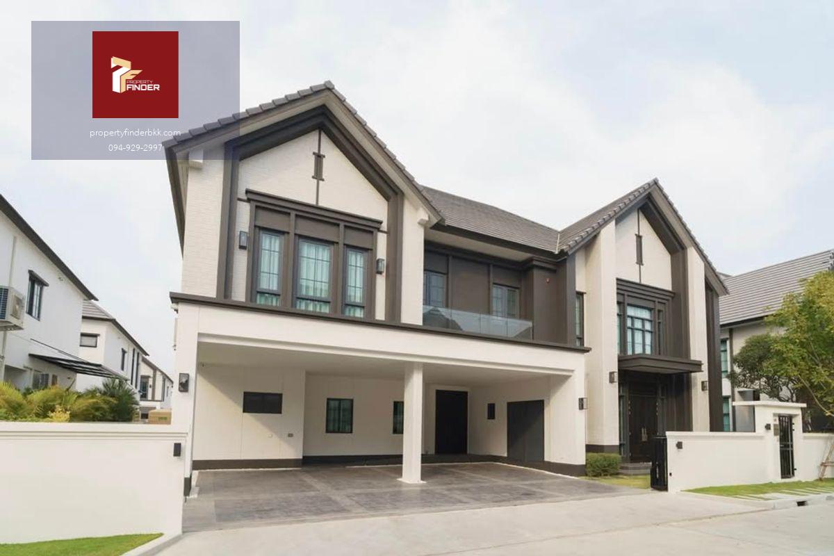 RL-093 ให้เช่า บ้านเดี่ยว เดอะ ซิตี้ บางนา 2 ( THE CITY Bangna 2 ) ขนาด 101 ตร.ว. ตกแต่งหรู สไตล์อังกฤษ ไซส์ใหญ่พื้นที่ใช้สอยเยอะ  ใกล้ MEGA บางนา